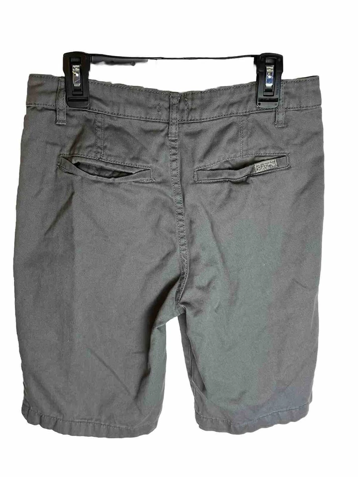 7 For All Mankind Boys Size 14 Gray Shorts 100% Cotton - Image 2 of 4