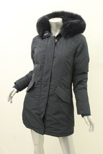 Woolrich John Rich & Bros. Midnight Blue Luxury Arctic Fox Parka M $850