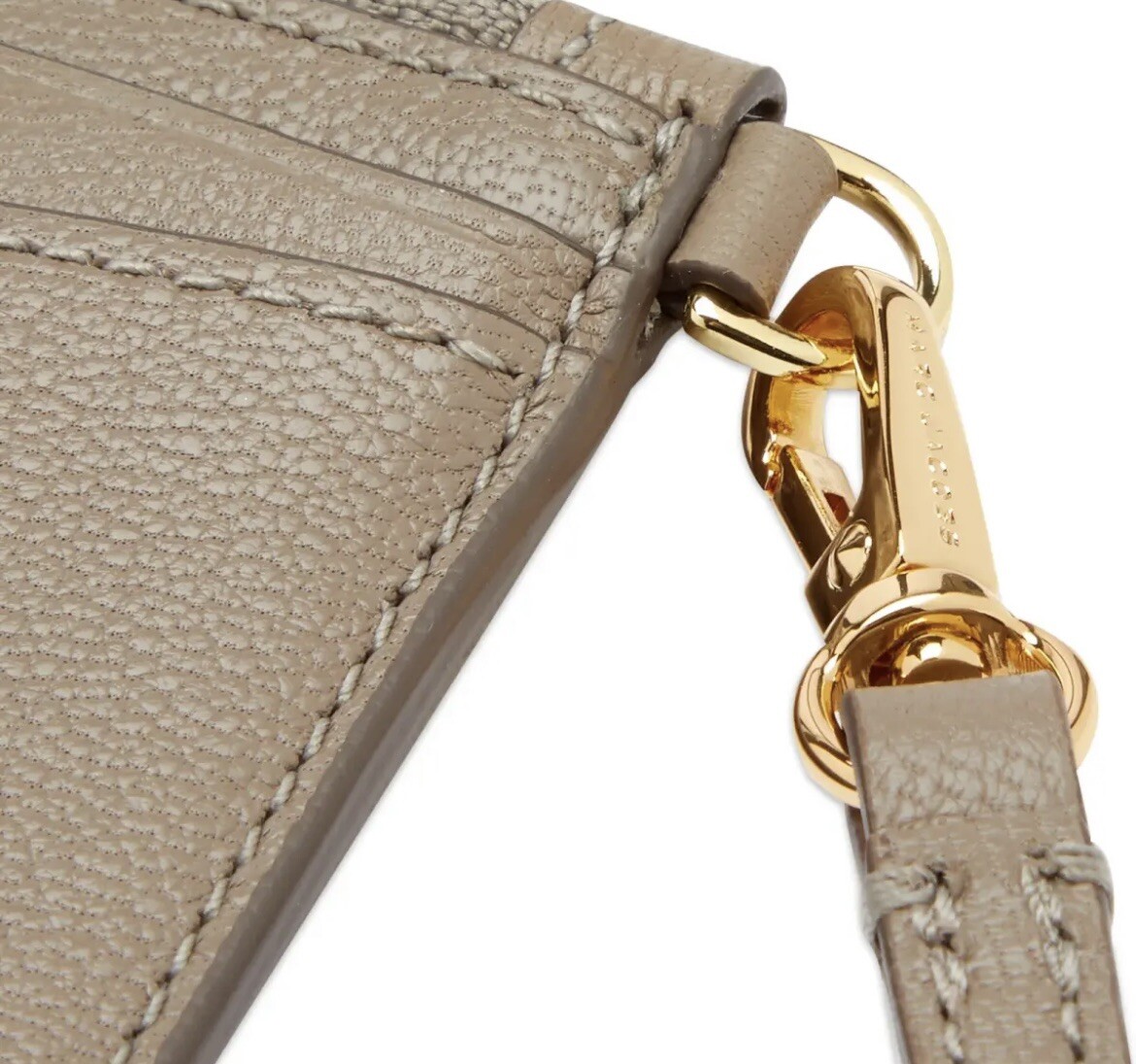 Marc Jacobs S176L03FA22 The Top Zip Wristlet Wallet Leather