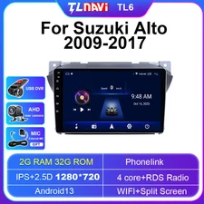 9" Wireless Carplay Android Auto For Suzuki Alto 2009-2017 Car Multimedia Player