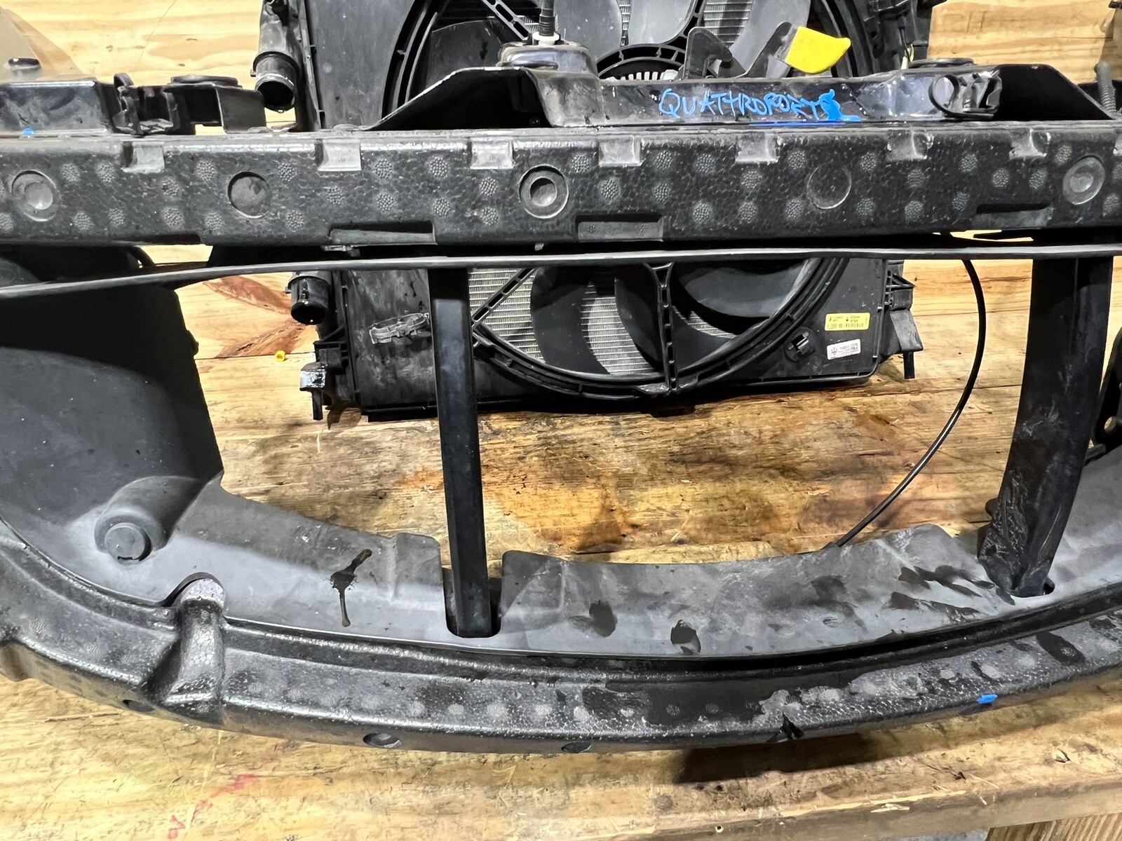 💥OEM 2014-2021 Maserati Quattroporte Radiator Support Rebar Cooling Assembly