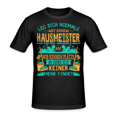 Facility Manager Hausmeister T-Shirt Geschenk Lustig Spruch
