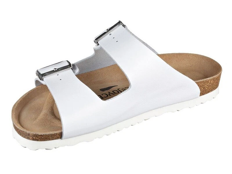 JOE N JOYCE JNJ London Nappaleder Soft-Fußbett White Größe 44 Normal (BT-J12101.604-44)