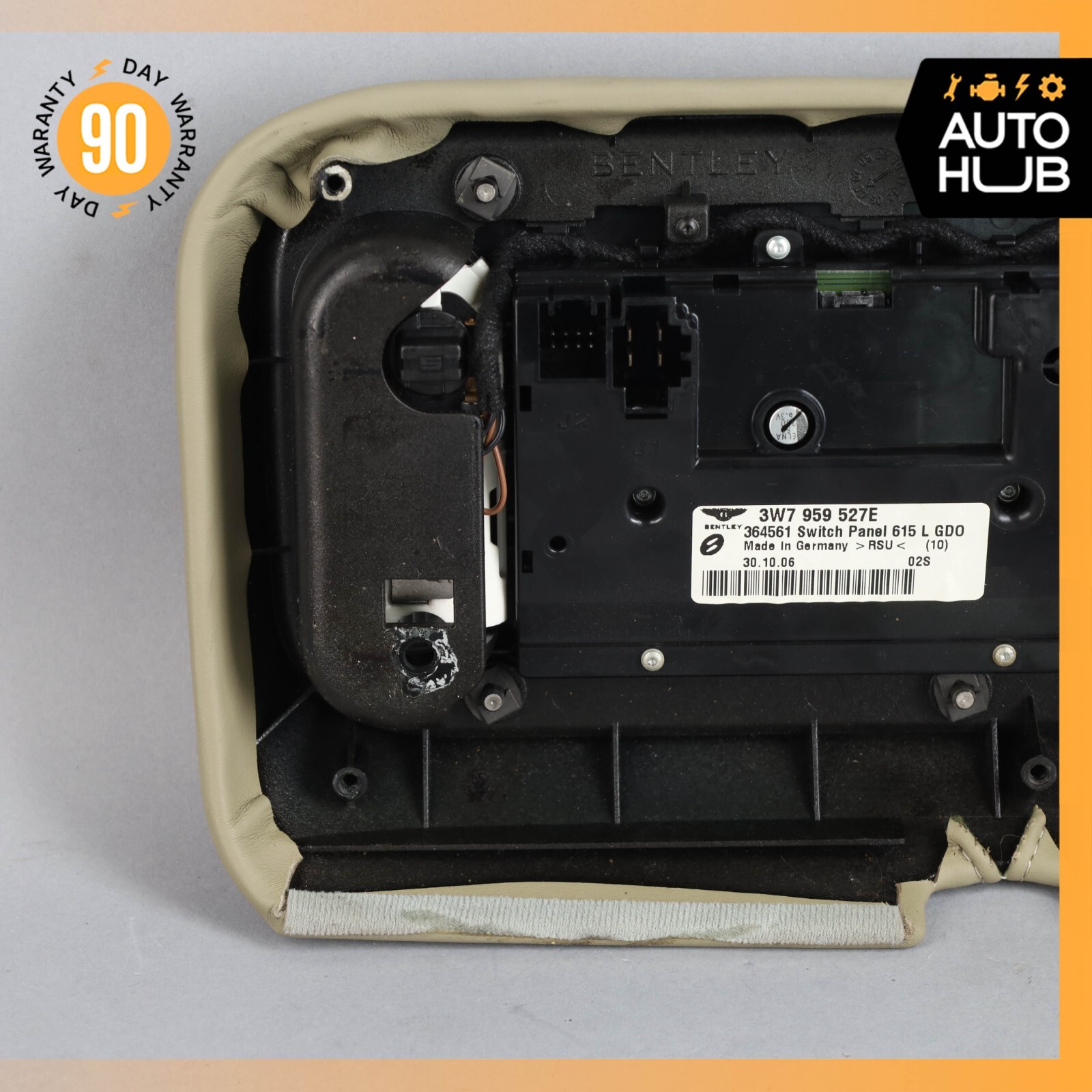 07-11 Bentley Continental GTC Convertible Overhead Dome Light Control OEM