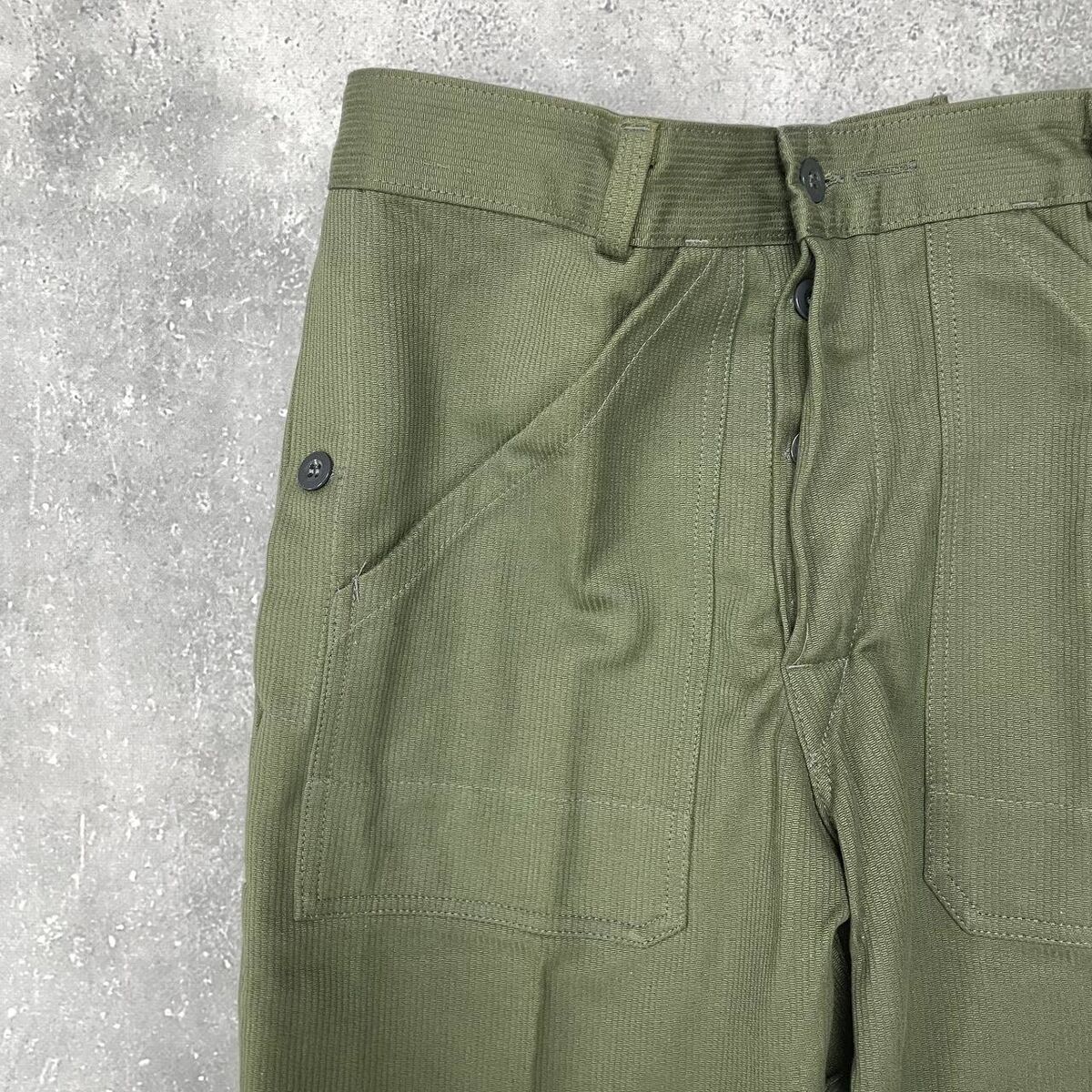 Vintage 80s Work Pants German Sanfor Green Size 50 W32 L27 Vintage 80s Work Pants German Sanfor Green Size 50 W32 L27