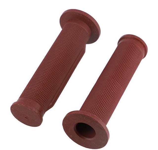 Poignée Ariete Heritage élimine les vibrations sur guidon vintage 130mm bordeaux