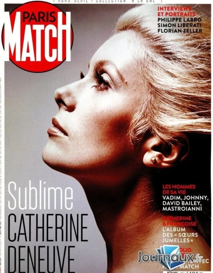 CATHERINE DENEUVE SUBLIME CINEMA .ACTRICE. PARIS MATCH HORS SERIE 07 2023 - Photo 1/1