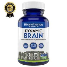 Dynamic Brain Supplement   Focus, Memory  Clarity Support, 60 Capsules