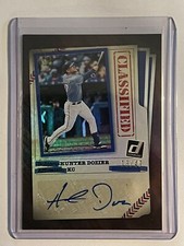 2020 Panini Donruss Classified Signatures Blue /49 Hunter Dozier #CLS-HD Auto