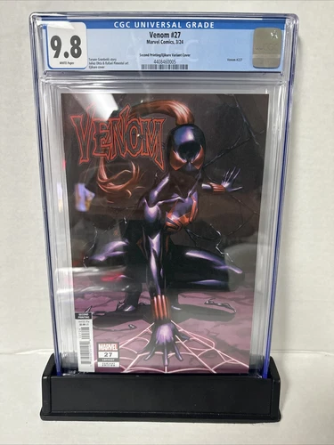 Venom #27 "Ejikure" SECOND PRINTING 1:25 CGC 9.8 Black Widow Symbiote!