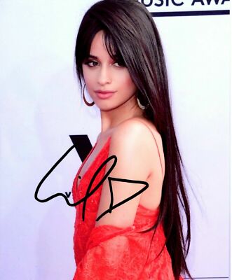 Karla Camila Cabello Estrabao Autograph Fifth Harmony Autograph