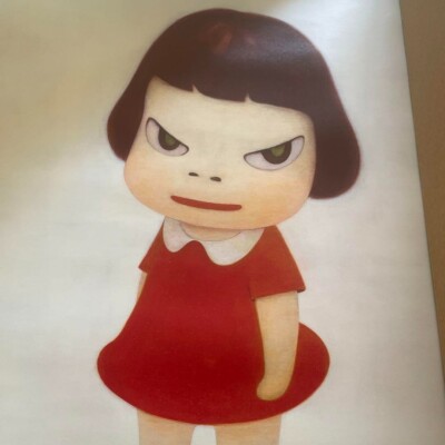 YOSHITOMO NARA POSTER Missing in Action Art Rare Official Modern
