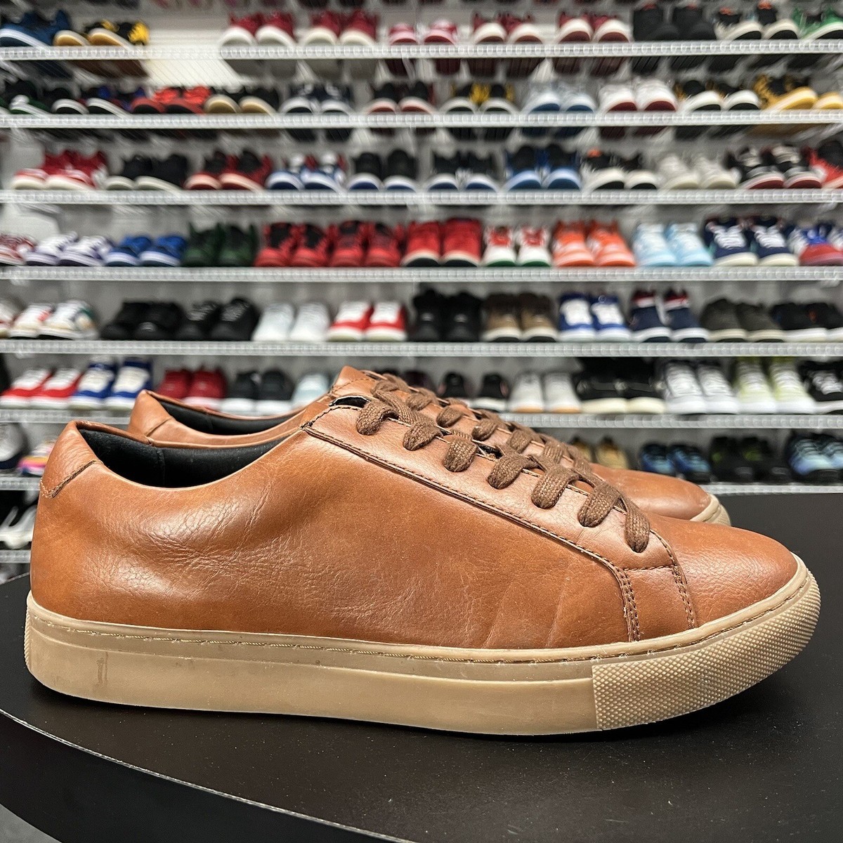 Alfani NEW Men’s cognac Luka Leather Shoes Size 11 Alfani All Men main image 2