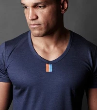 MENS KRES Technical Merino V-neck Baselayer Cycling T-shirt short sleeve