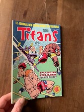 PETIT FORMAT BD COMICS TITANS 74  lug marvel 1985