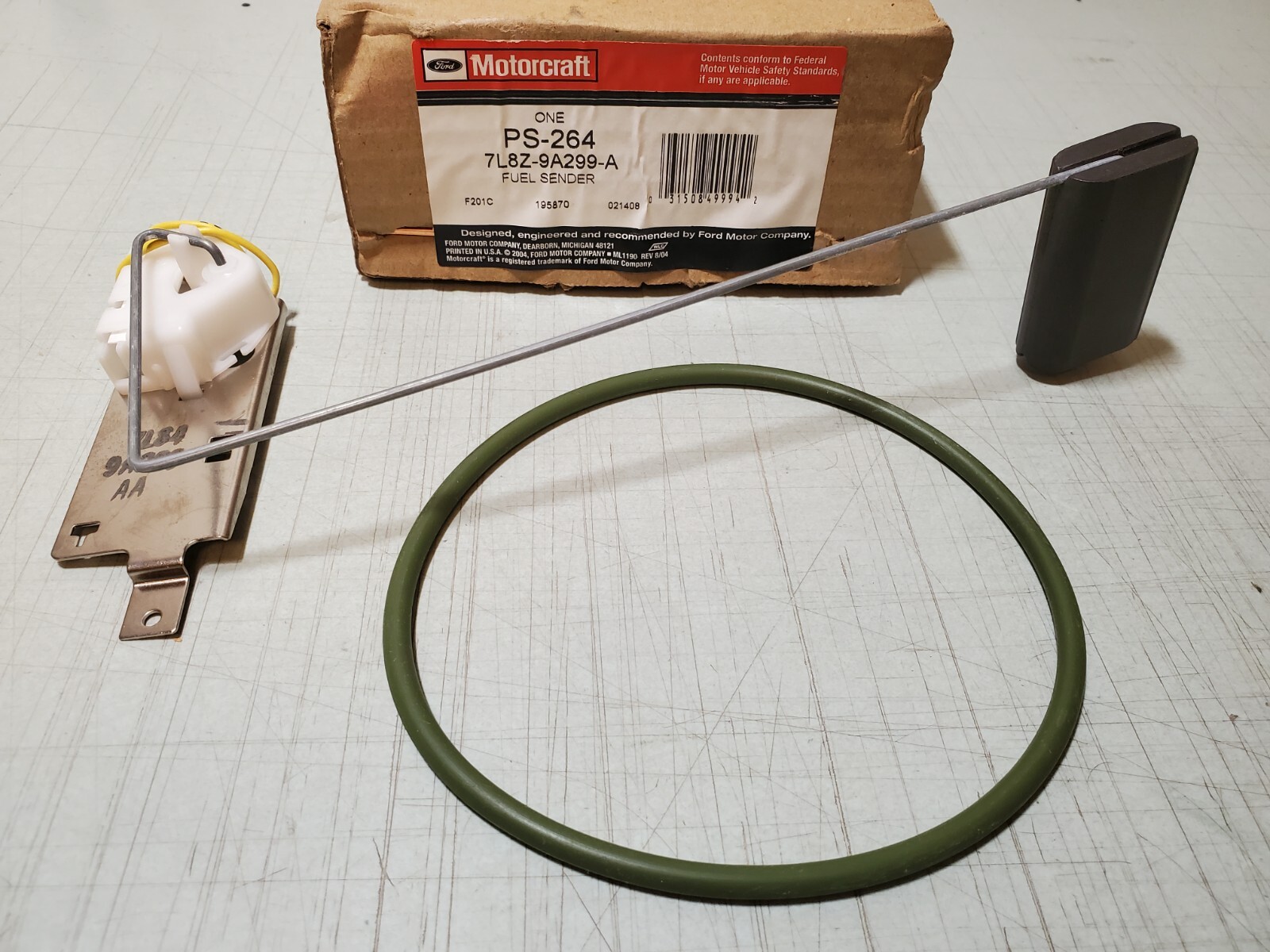 Genuine Ford Escape Fuel Sending Unit 7L8Z-9A299-A Motorcraft PS-264 OEM Mariner