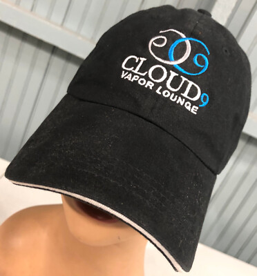 Could Nine 9 Vapor Lounge Adjustable Baseball Cap Hat