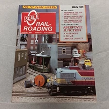O Gauge Railroading Magazine August 1989 Run 106 O Scale