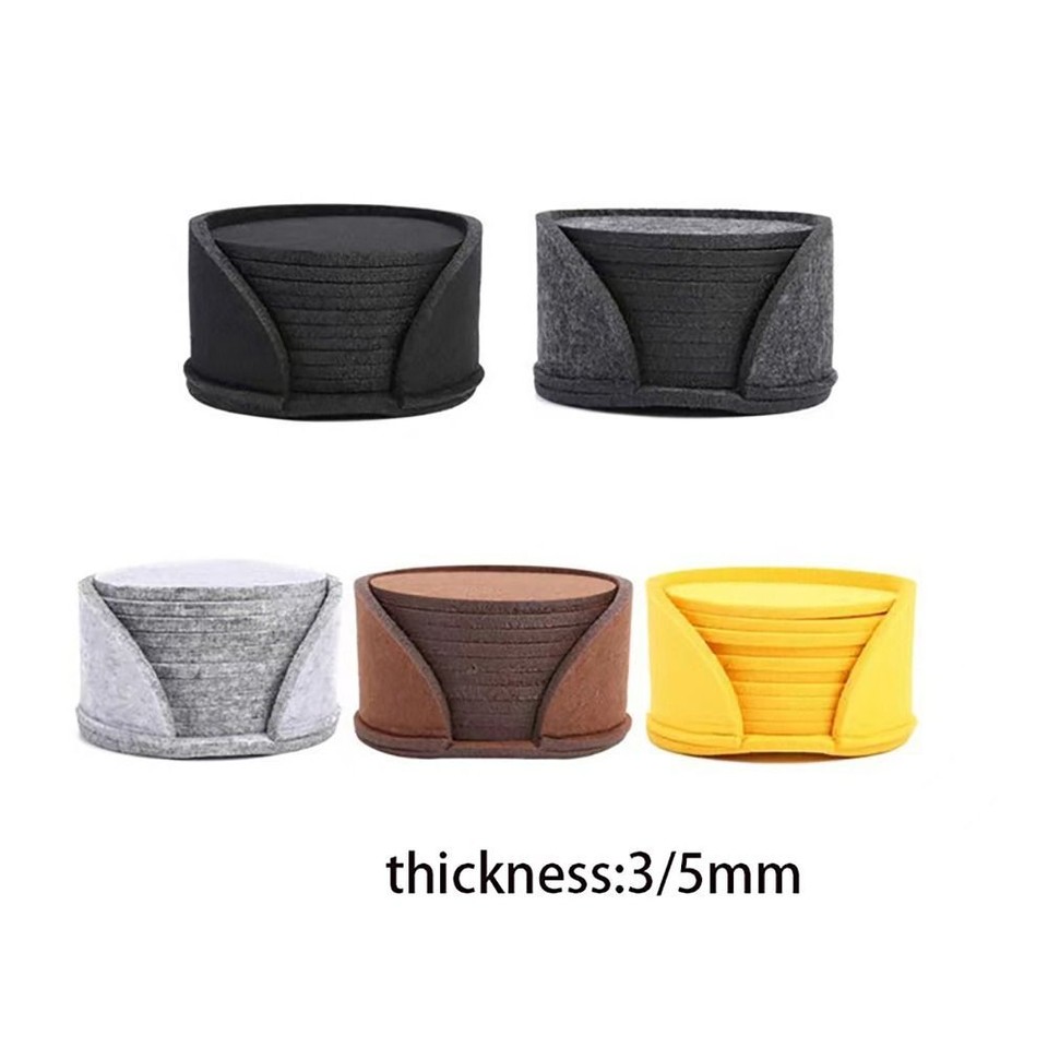 10pcs Desktop protection Dining Table Protector Pad Coffee Tea Hot