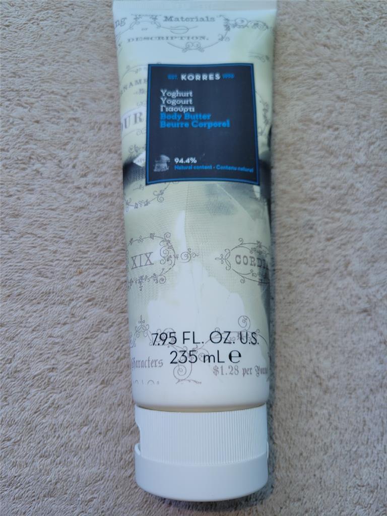 Korres Yoghurt Body Butter 7.95 FL OZ/235 ML New Still Sealed eBay