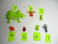 Mighty Max Terror Talons Parts YOUR CHOICE Monster Alien Attack Capsule Landing