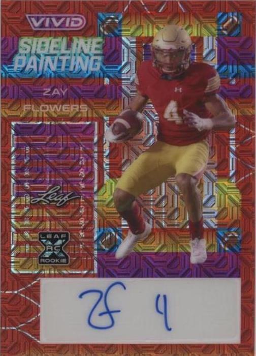 2023 Leaf Vivid - Zay Flowers #SP-ZF1 for sale | eBay