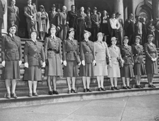 New WW2 World War II 11x17 Photo: US American Women's Voluntary Services AWVS