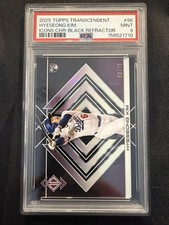 2025 Topps Transcendent Hyeseong Kim RC - Black Refractor /10 - PSA9 - (POP 1)