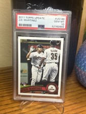 2011 Topps Update J.D. Martinez RC Rookie #US186 Astros PSA 10 GEM MINT
