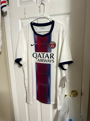 Nike 26/27 PSG Paris Saint-Germain Away Jersey Men’s 2XL White BNWT (SEE DESC)
