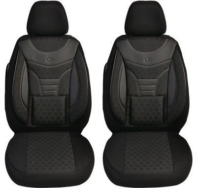 Schonbezüge Sitzbezüge für Renault Scenic 3 Bj 2009-16 in Schwarz 910