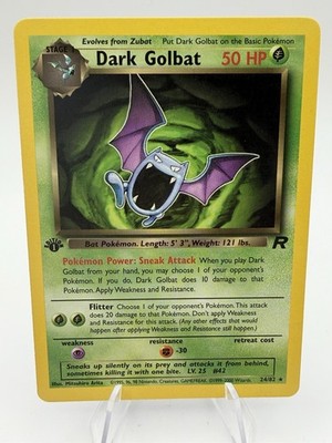 Dark Golbat 24/82 Team Rocket Regular