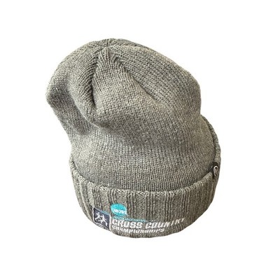 NCAA 2023 Division III Cross Country Championships Zephyr Gray Cuffed Beanie Hat