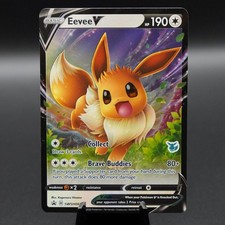 how to send your pokemon cards to get graded Eevee V Leafeon V Glaceon V - Crown Zenith Pokmon Card Set Colorless Vee Brave (80+) If your opponents Active Pokmon is a Pokmon V Eevee V [Stamped] #SWSH065 Prices