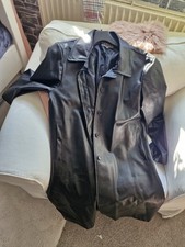   imitiert Ledermantel Damen L