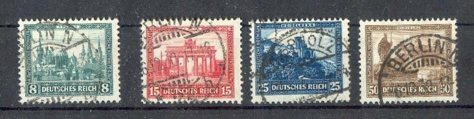 Dr-Weimar 450/53 Set Embossed 140EUR (G6212