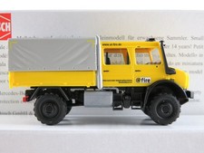 Busch 51088 MB Unimog U 5023 DoKa "@fire / Internat. Katastrophenschutz" 1:87/H0