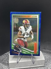 2025 Panini Score Olamide Zaccheaus #60 Blue Dots /399 Chicago Bears