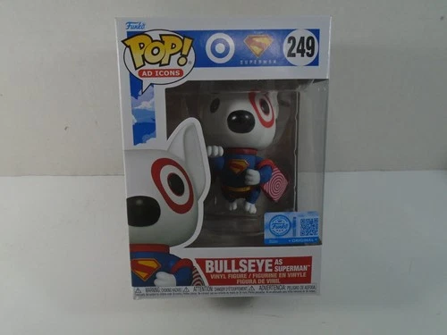 FUNKO POP! AD ICONS--TARGET STORE--BULLSEYE as SUPERMAN FIGURE (NEW) #249