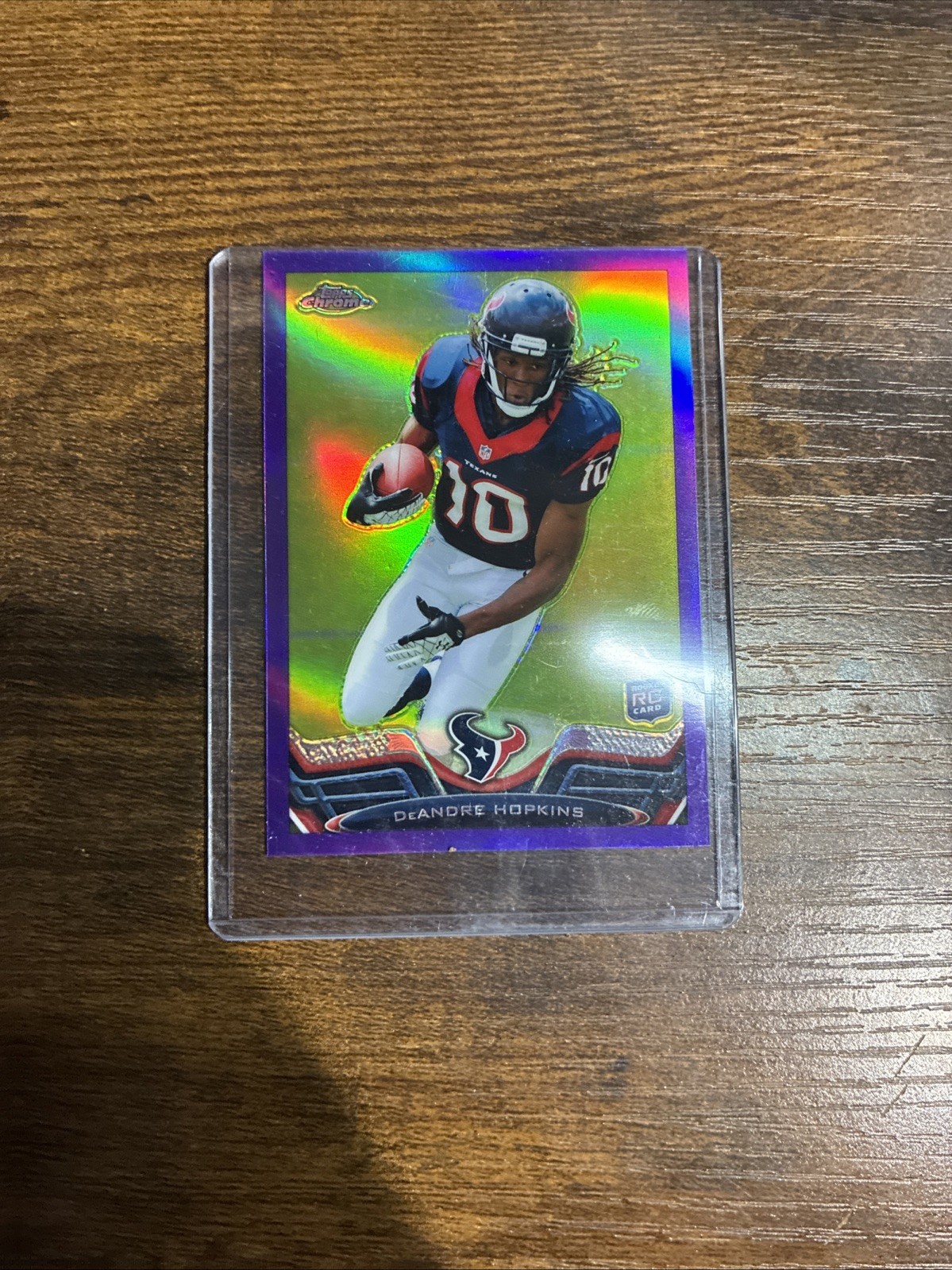 2013 Topps Chrome - DeAndre Hopkins #154 Purple Refractor /499 (RC)