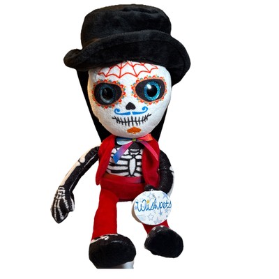 2019 Wishpets Day of the Dead Mateo Plush - New NWT Halloween