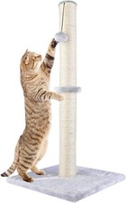 29" Height Tall Cat Scratching Post Claw Scratcher W/ Sisal Rope Covered