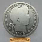 1896 Barber Silver Quarter - #C57348NQ