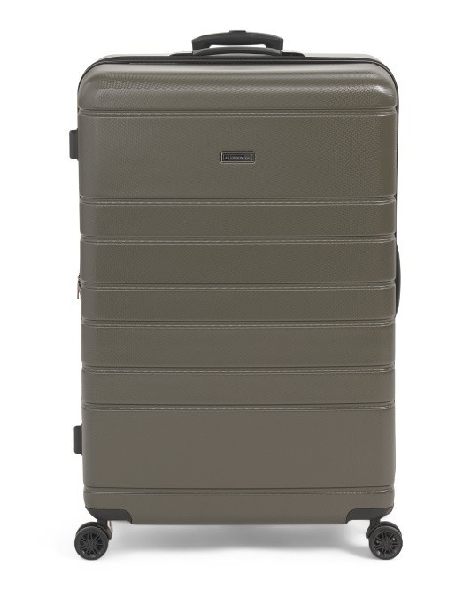 LONDON FOG 32in Olive Green Endeavor Hardside Expandable Carry-on