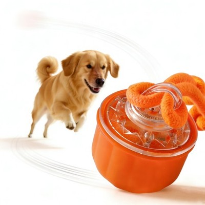 YIOEGIP Smart Interactive Cats Toy Ball, USB Rechargeable Automatic Orange 