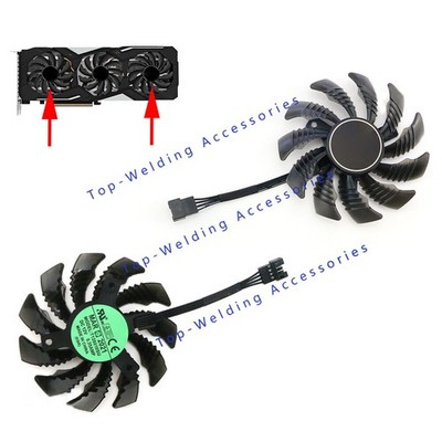 For Gigabyte RX5700XT 5700 5600XT 5500XT GAMING Graphics Card Fan T128010SU 77mm