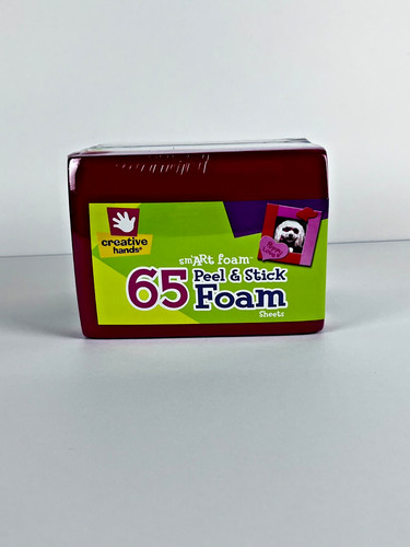 Creative hands Smart Art 65 Peel & Stick Foam 4.5 X 6 Inch Sheets