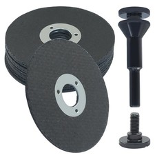 LifCratms 10 Pcs 2 Inch Cut Off Wheel & 3/8 in Arbor Hole 2 Inch, Black