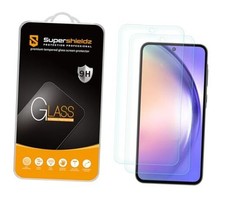  2 Pack Designed for Samsung Galaxy A55 5G Tempered Glass Screen Protector,