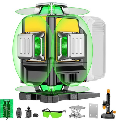 #ad #ad Laser Level Compatible with DeWalt 20V Battery 4D 4x360° Self Leveling 4... $113.98